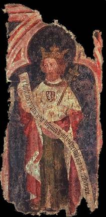 Charles IV Valois Holy Roman Emperor ca. 1375 reigned 1346-1378 Unknown Artist Wallraf-Richartz Museum Cologne Dep. 0268